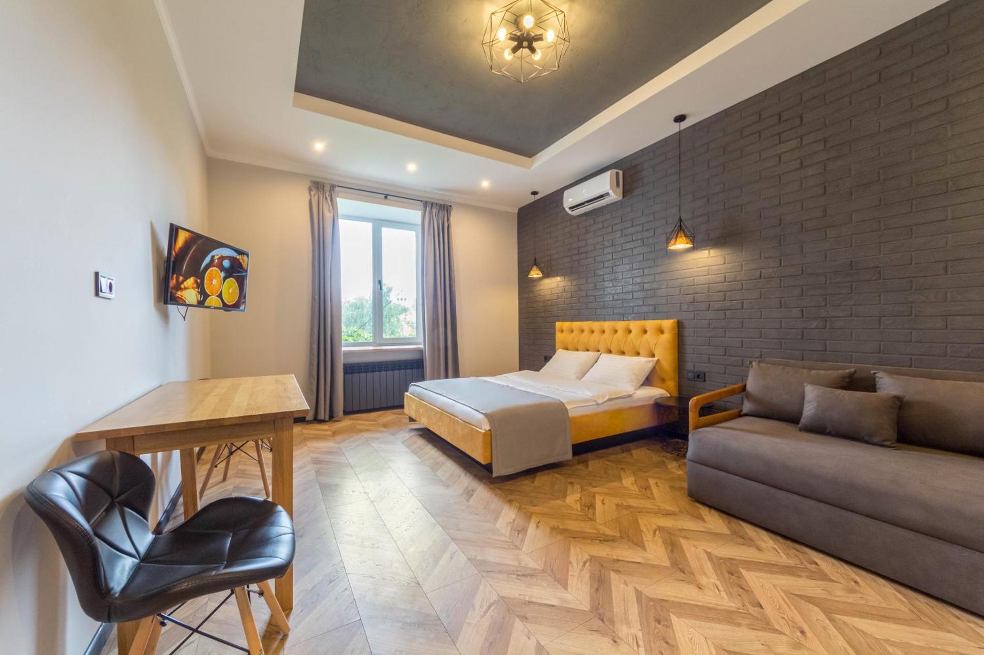 Idea Design Apart-Hotel Prorizna Киев Экстерьер фото